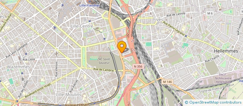 localisation de l'entreprise MONSIEUR SAMI BOUGUERRA à LILLE