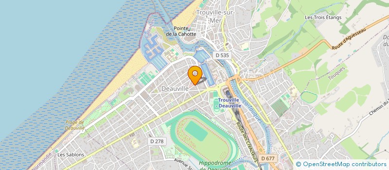 localisation de l'entreprise MONSIEUR SAMI BOUHAFA à DEAUVILLE