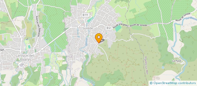 localisation de l'entreprise MONSIEUR SAMI BOUJNAH  SOREDE