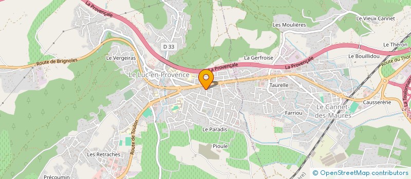 localisation de l'entreprise MONSIEUR SAMI BOUKHOBNA  FLASSANS-SUR-ISSOLE