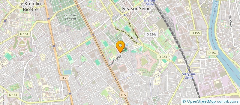 localisation de l'entreprise MONSIEUR SAMI BOUMALI  IVRY-SUR-SEINE