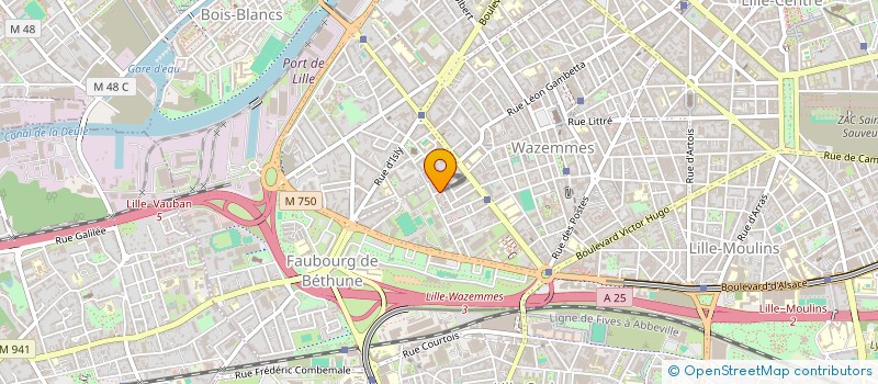 localisation de l'entreprise MONSIEUR SAMI BOUMEZRAG à LILLE