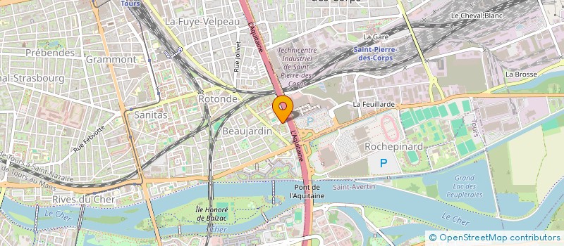 localisation de l'entreprise MONSIEUR SAMI BOUSSETTA  TOURS