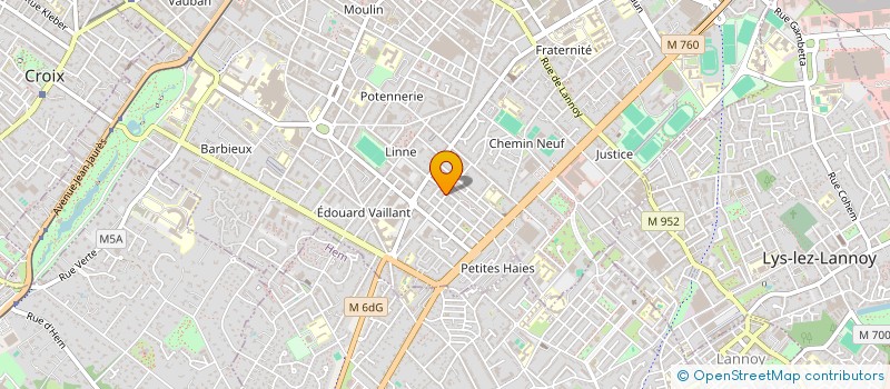 localisation de l'entreprise MONSIEUR SAMI CHAKAL  ROUBAIX