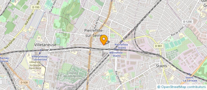 localisation de l'entreprise MONSIEUR SAMI CHAKOUR à PIERREFITTE-SUR-SEINE