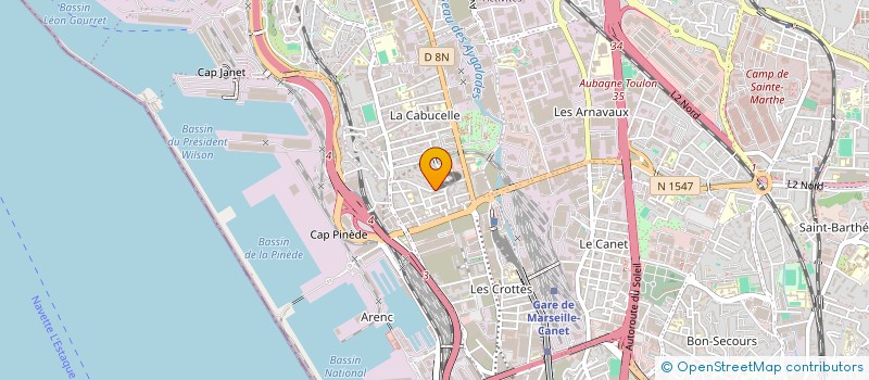 localisation de l'entreprise MONSIEUR SAMI CHAOUCH à MARSEILLE