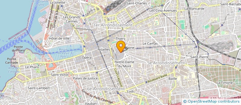 localisation de l'entreprise MONSIEUR SAMI CHENBOUT à MARSEILLE