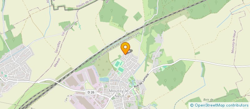 localisation de l'entreprise MONSIEUR SAMI CHENE  MOUSSY-LE-NEUF