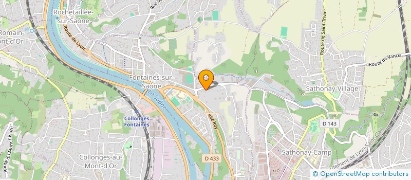 localisation de l'entreprise MONSIEUR SAMI CHENIOUR  FONTAINES-SUR-SAONE