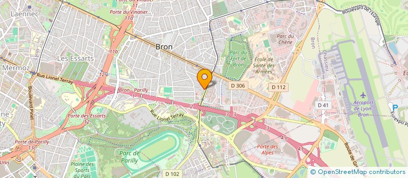 localisation de l'entreprise MONSIEUR SAMI CHERMITI  BRON