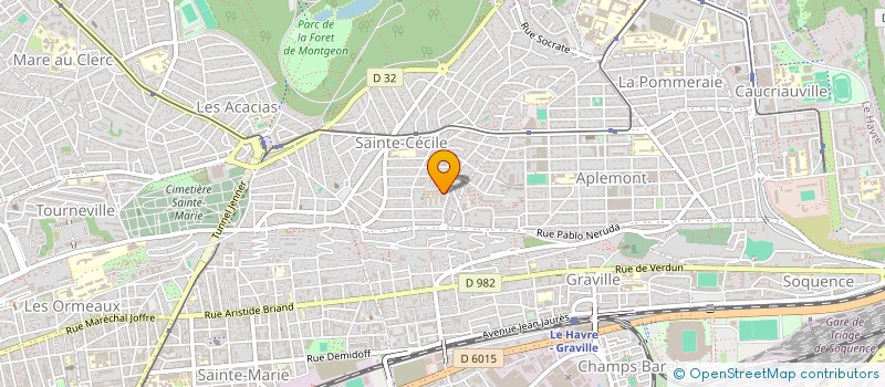 localisation de l'entreprise MONSIEUR SAMI CHOUADRA à LE HAVRE