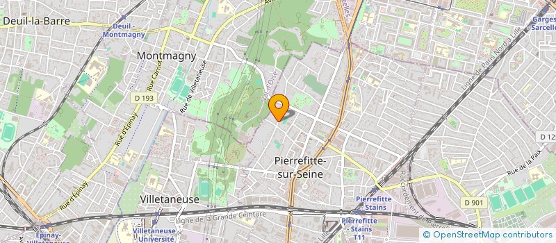localisation de l'entreprise MONSIEUR SAMI COSTA à PIERREFITTE-SUR-SEINE