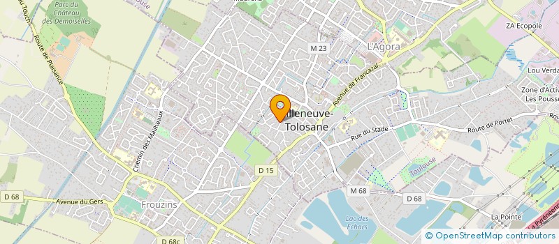 localisation de l'entreprise MONSIEUR SAMI DADOUCH à VILLENEUVE-TOLOSANE