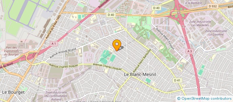 localisation de l'entreprise MONSIEUR SAMI DAFRI à LE BLANC-MESNIL