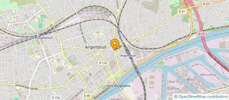 localisation de l'entreprise MONSIEUR SAMI DAOUADI  ARGENTEUIL