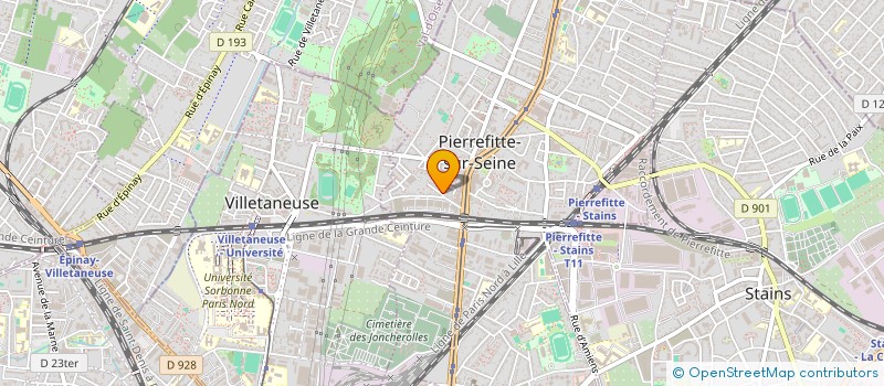 localisation de l'entreprise MONSIEUR SAMI DAOUD à PIERREFITTE-SUR-SEINE