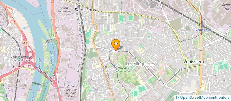 localisation de l'entreprise MONSIEUR SAMI DJELLAB  VENISSIEUX