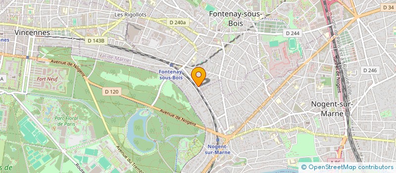 localisation de l'entreprise MONSIEUR SAMI DUCAMP à FONTENAY-SOUS-BOIS