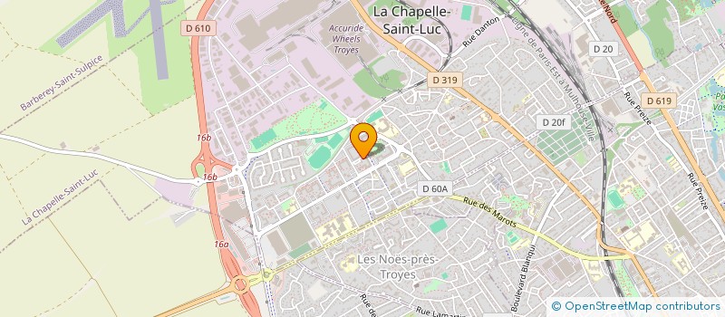 localisation de l'entreprise MONSIEUR SAMI ECHINE à LA CHAPELLE-SAINT-LUC