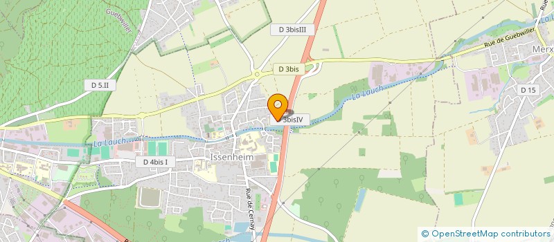 localisation de l'entreprise MONSIEUR SAMI EKENTOK  ISSENHEIM