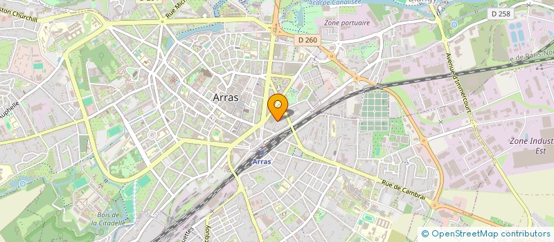 localisation de l'entreprise MONSIEUR SAMI EL BKRAOUI CARON à ARRAS