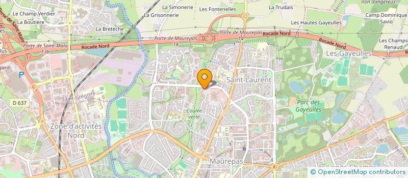 localisation de l'entreprise MONSIEUR SAMI EL HOUSSINI  RENNES