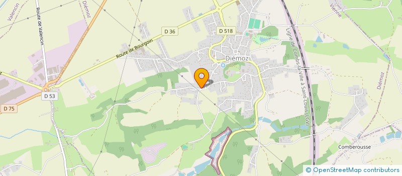 localisation de l'entreprise MONSIEUR SAMI EL HOUWEIJ  DIEMOZ