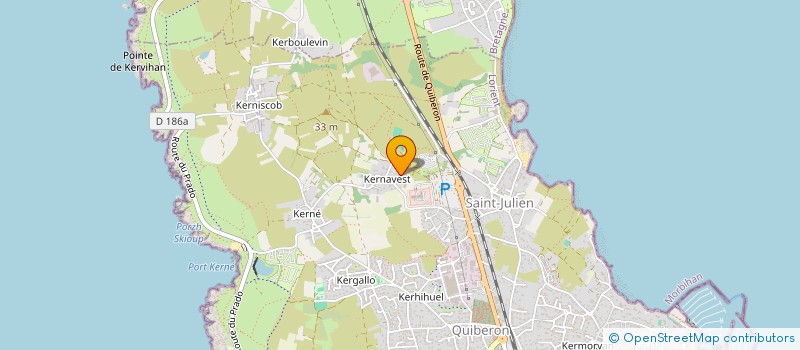 localisation de l'entreprise MONSIEUR SAMI EL OUNI à QUIBERON