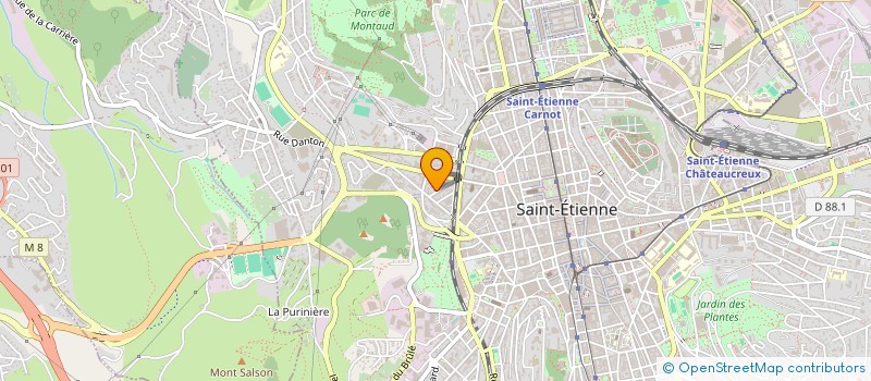 localisation de l'entreprise MONSIEUR SAMI ERCIYES  SAINT-ETIENNE