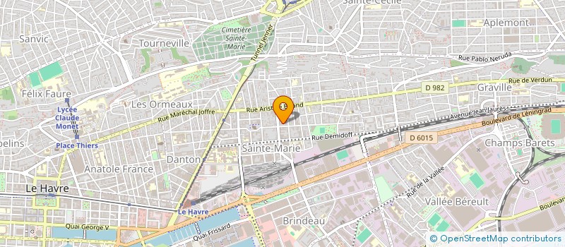 localisation de l'entreprise MONSIEUR SAMI EZZINE  LE HAVRE