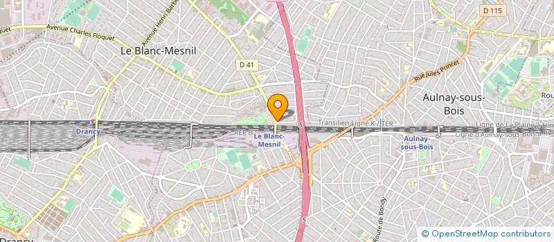 localisation de l'entreprise MONSIEUR SAMI FAMECHON  DRANCY