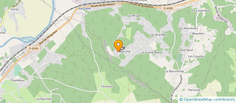 localisation de l'entreprise MONSIEUR SAMI FARHAT à MARSAC-SUR-L'ISLE