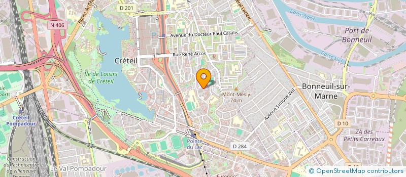 localisation de l'entreprise MONSIEUR SAMI FARJALLAH  CRETEIL