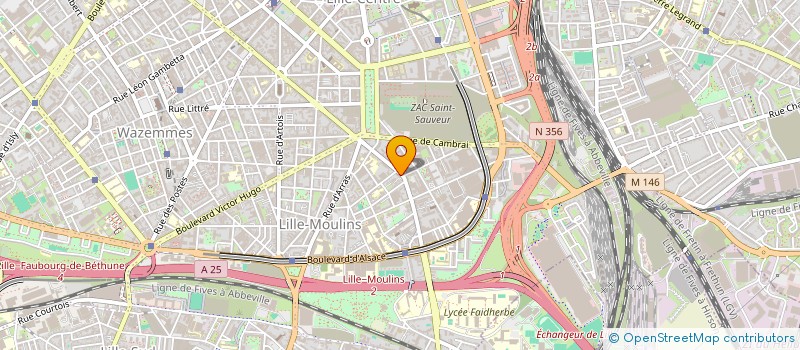 localisation de l'entreprise MONSIEUR SAMI FEKI à LILLE