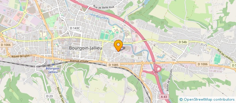 localisation de l'entreprise MONSIEUR SAMI GABSSI  BOURGOIN-JALLIEU