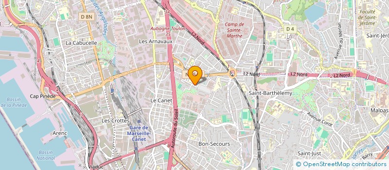 localisation de l'entreprise MONSIEUR SAMI GHARBI à MARSEILLE