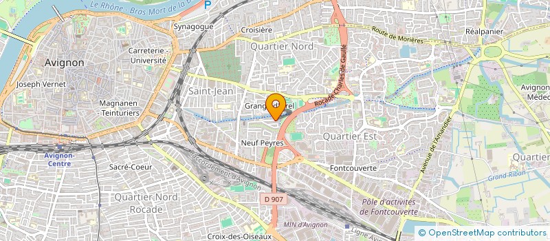 localisation de l'entreprise MONSIEUR SAMI GHAZOUANI  AVIGNON