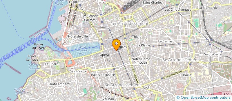 localisation de l'entreprise MONSIEUR SAMI GHODBAN à MARSEILLE