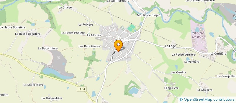 localisation de l'entreprise MONSIEUR SAMI GICQUEL  VALLET