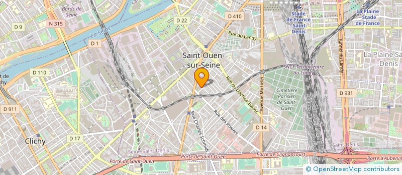 localisation de l'entreprise MONSIEUR SAMI HADDAD à SAINT-OUEN-SUR-SEINE