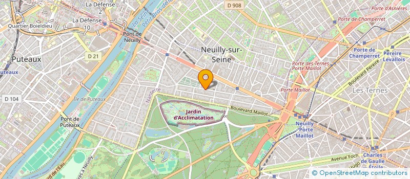 localisation de l'entreprise MONSIEUR SAMI HAGEGE à NEUILLY-SUR-SEINE