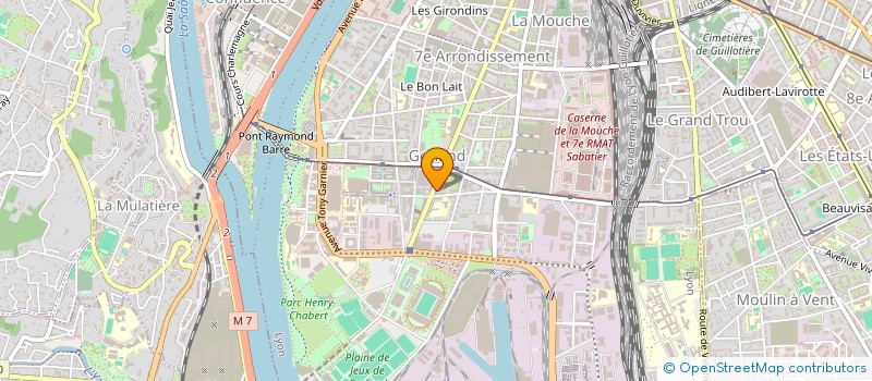 localisation de l'entreprise MONSIEUR SAMI HAJ-ABOUDA à LYON