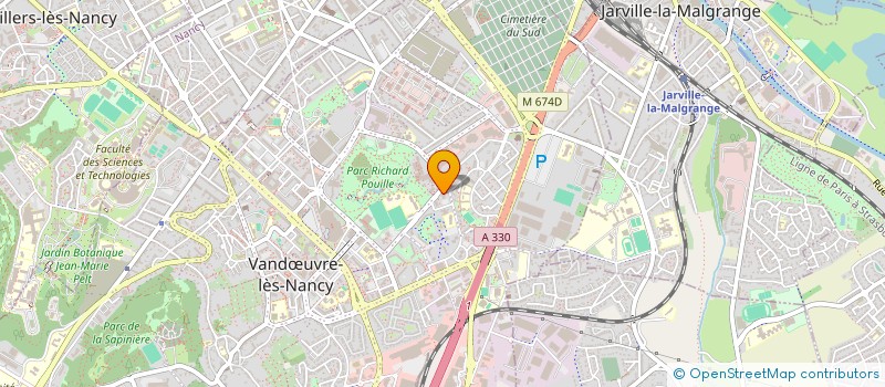 localisation de l'entreprise MONSIEUR SAMI HALIOUI  VANDUVRE-LES-NANCY