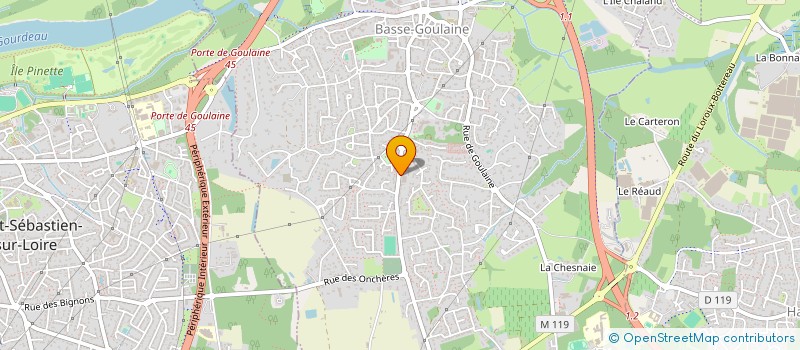 localisation de l'entreprise MONSIEUR SAMI HELOULOU  BASSE-GOULAINE