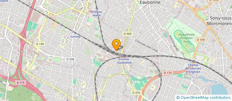 localisation de l'entreprise MONSIEUR SAMI HEYOUN  ERMONT