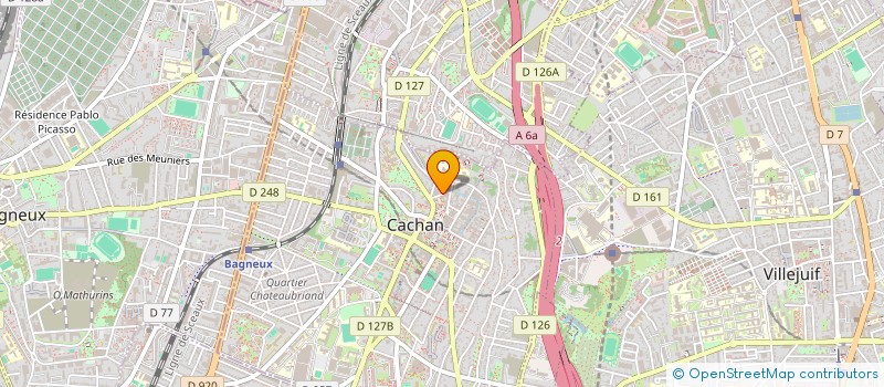 localisation de l'entreprise MONSIEUR SAMI HOMSA  CACHAN