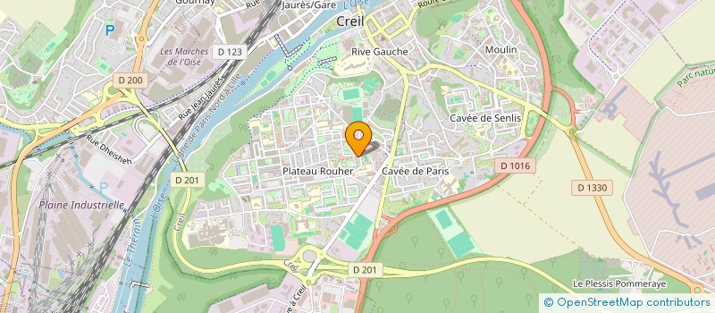 localisation de l'entreprise MONSIEUR SAMI IHSAN  CREIL