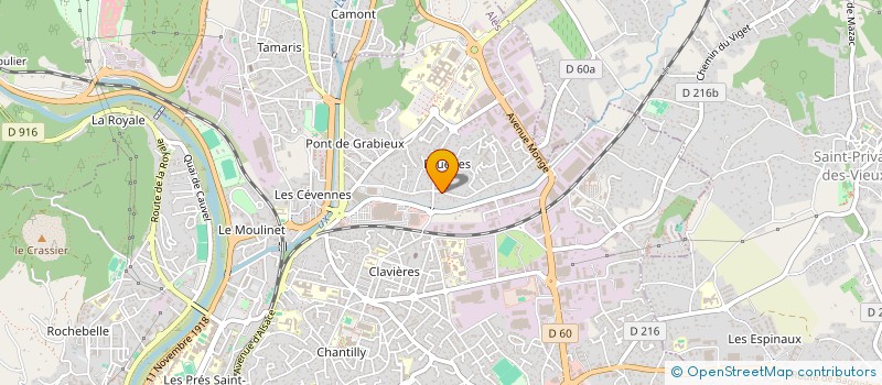 localisation de l'entreprise MONSIEUR SAMI ISSAAD  ALES