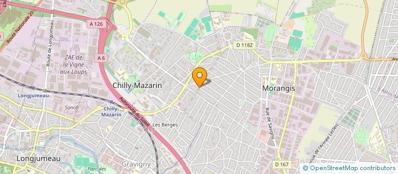 localisation de l'entreprise MONSIEUR SAMI JAZIRI à CHILLY-MAZARIN