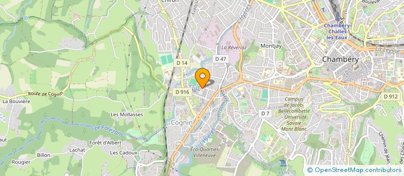 localisation de l'entreprise MONSIEUR SAMI KANFAR  COGNIN